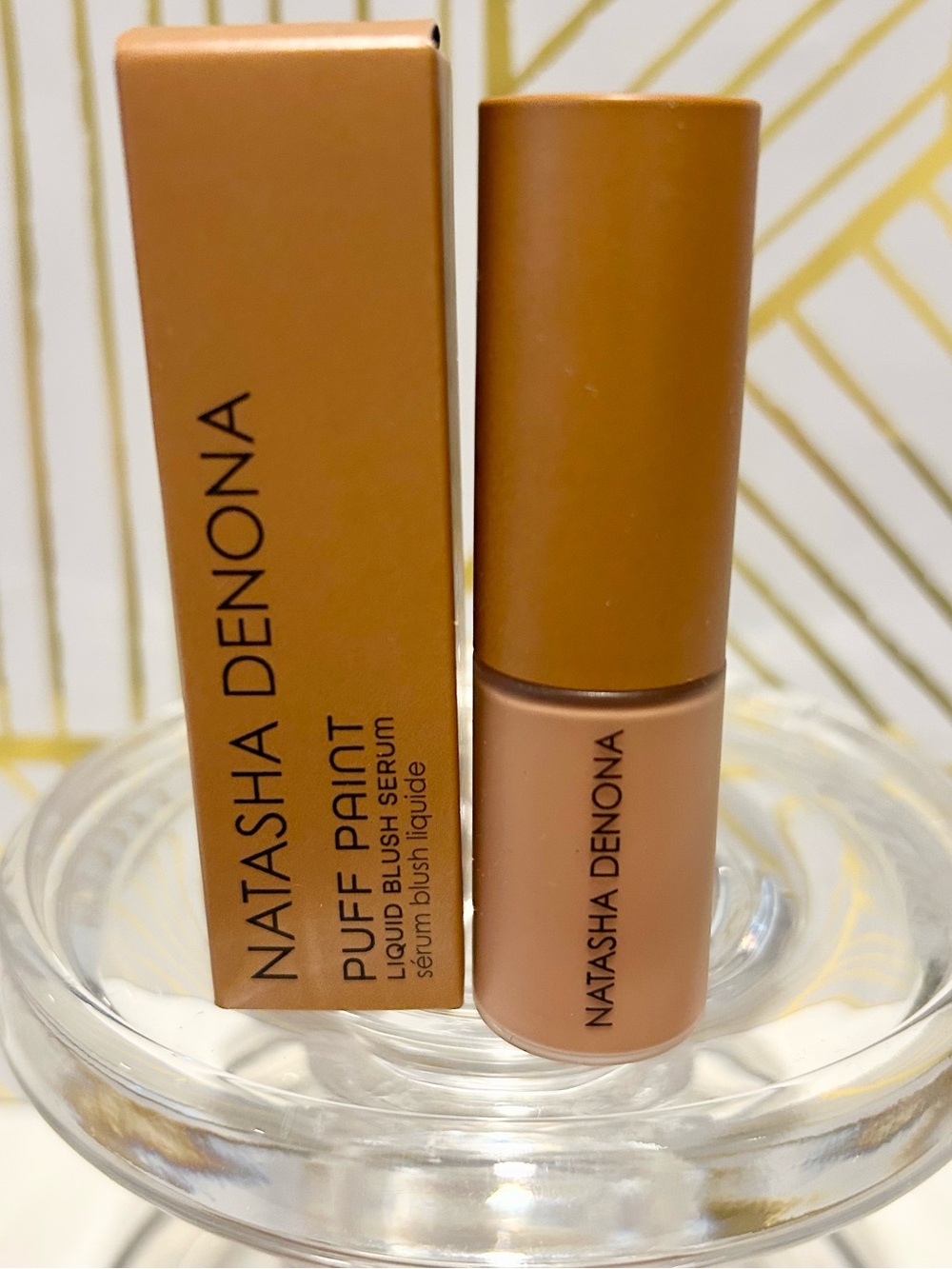 Natasha Denona Puff Paint Liquid Blush Serum | Tan | New in Box